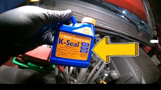 KSEAL COOLANT STOP LEAK REVIEW THAT WAS USED IN MY CADILLAC ESCALADE cars diyfyp [upl. by Bibbie]