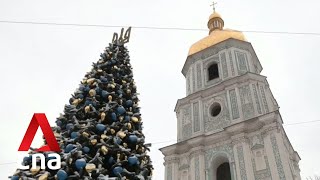 Ukrainians gearing up for first wartime Christmas on new calendar [upl. by Lj836]