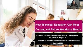 Workforce Skills Conference 2023  3B How the technical workforce can meet current and future needs [upl. by Llehsor782]