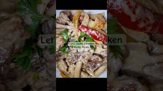 Delicious and Easy Chicken Rasta Pasta rastapasta [upl. by Gibert187]