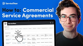 Tutorial How To Set Up amp Use Commercial HVAC Service Agreements In ServiceTitan Software [upl. by Daveda]