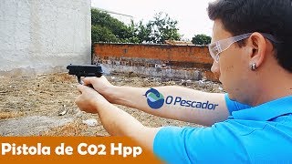 Pistola de Esfera de Aço SemiAutomática 45mm BlowBack HPP UMAREX [upl. by Eisler]