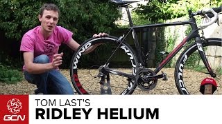 Presenters Bikes – Tom Lasts Ridley Helium [upl. by Daveen856]