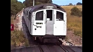 Epping to Ongar Line in LUL Days [upl. by Iderf]