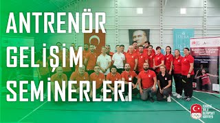 TMOK Desteği TBF ve BWF İş Birliği ile Badminton Antrenör Gelişim Semineri Düzenlendi [upl. by Ahsikrats]