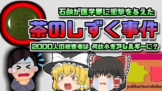 【2010年日本】石鹸が原因で小麦アレルギーに！？「茶のしずく騒動」【ゆっくり解説】 [upl. by Otrevlig]