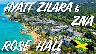 Hyatt Ziva  Zilara Rose Hall  Full Resort Tour  Montego Bay Jamaica [upl. by Ardnasella]