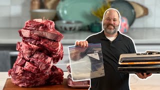 2 Ways To Properly Vacuum Seal And Freeze Your Extra Steak [upl. by Akinorev122]