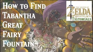 Finding the Tabantha Fairy Fountain  Zelda BotW Switch [upl. by Rotow]