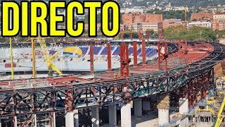 🔴OBRAS CAMP NOU EN DIRECTO [upl. by Eibloc]