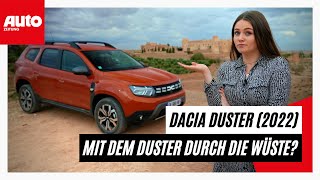 Dacia Duster 2022 Im Duster über Stock und Stein  AUTO ZEITUNG [upl. by Hashum]