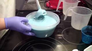 Making amp Cutting Peppermint Essential Oil Soap [upl. by Nittirb944]