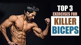 Top 3 Exercises for KILLER BICEPS  Full Explanation with Muscle Anatomy by Guru Mann [upl. by Rinna]