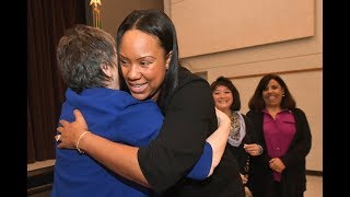 Washington Milken Educators Welcome Principal Anitra PinchbackJones in Seattle [upl. by Conney]