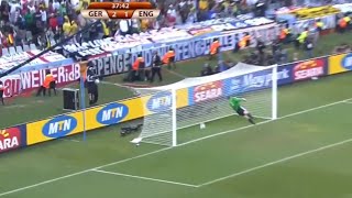 Frank Lampards Disallowed Goal v Germany 2010 World Cup [upl. by Barbra]