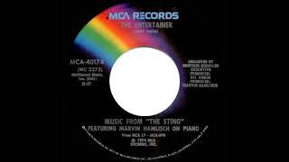 1974 HITS ARCHIVE The Entertainer  Marvin Hamlisch a 1 recordstereo 45 [upl. by Burnside]