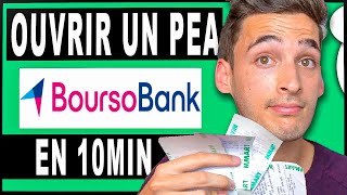 Comment Ouvrir un PEA Boursobank ex Boursorama en Moins de 10 Minutes – Guide complet [upl. by Wilma]