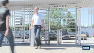 Turnstiles with integrated bicycle gates [upl. by Anam]