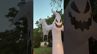 105ft Animated JackOLantern Archway  Gemmy Airblown Inflatables [upl. by Kcirdaed88]