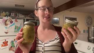 Green Tomato Chow Chow  Recipe and Canning Instructions [upl. by Doreg]