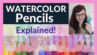 Watercolor Pencils Tutorial for Beginners [upl. by Dimo39]