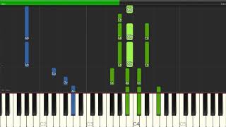 Jonathan Larson  One Song Glory from Rent  Piano Cover Tutorials  Karaoke [upl. by Tlevesoor870]