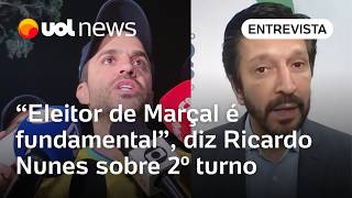 Eleitor de Pablo Marçal é fundamental em SP vamos avaliar encontro após poeira assentar diz Nunes [upl. by Llerred]