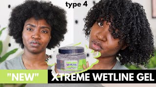 quotNEWquot WetLine Xtreme Gel Type 4 Curls  Natural Hair [upl. by Hollingsworth363]