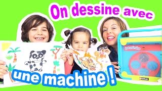 UNE MACHINE pour APPRENDRE à DESSINER FACILEMENT  On fait de beaux dessins [upl. by Ahsilak]