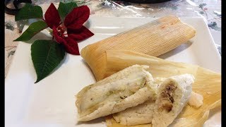 Tamales de cerdo en salsa verde receta [upl. by Ylrebma698]