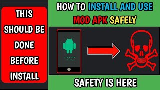 how to install and use mod apk safely [upl. by Aeht]