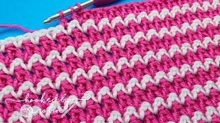 Impress Your Friends with the Double Crochet Cluster Stitch [upl. by Nadbus]