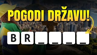 Pogodi traženu DRŽAVU na osnovu prva 2 SLOVA 🧠  Pogodi traženu riječ ✅ [upl. by Gustavo]