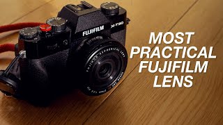 XF27mm f28  As Compact As Possible Fujifilm Lens Review [upl. by Fonzie]