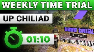 GTA 5 Time Trial This Week Up Chiliad  GTA ONLINE WEEKLY TIME TRIAL UP CHILIAD 0110 [upl. by Tinor]