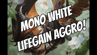 Mono White Lifegain AggroSTANDARDMTG ARENA [upl. by Aihtniroc97]