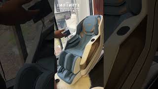 Infiniti Massage Chairs Australia  Guide on installing the Foot Rest Lotus 3D [upl. by Ciel]