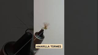 quotAMARILLAquot Tormes flyfishing flytying mayfly pechealamouche tutorials dryflyfishing trout [upl. by Lilaj]