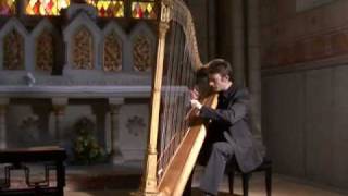 BACH GOLDBERG  Sylvain Blassel harp  Warner Lontano [upl. by Cai]