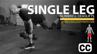 Single Leg Dumbbell Deadlifts [upl. by Kissee261]