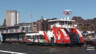 Hamburg Hafengeburtstag Große Hafenrundfahrt mit Barkasse mit Containerhafen‎ [upl. by Elita572]