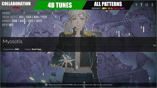 DJMAX RESPECT V Myosotis 4B TUNES  COLLABORATION  CYTUS [upl. by Yelssew239]