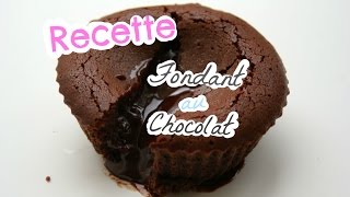 💜 RECETTE FONDANT AU CHOCOLAT  FACILE ET RAPIDE [upl. by Akselav]