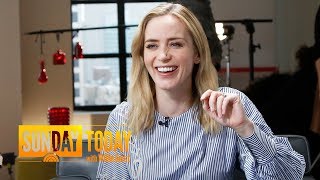 Emily Blunt Got ‘Closer’ To John Krasinski During ‘A Quiet Place’  Sunday TODAY [upl. by Naie]