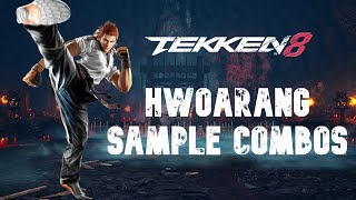 Hwoarang TEKKEN 8 CBT Combos [upl. by Tiram]