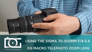 UNBOXING REVIEW  SIGMA 70300mm f456 DG Macro Telephoto Zoom Lens for CANON EF Mount [upl. by Dinah439]