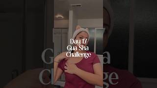 Day 17 of 30 days of Gua Sha Challenge for face ✨ guasha guashamassage glassskin [upl. by Clari430]