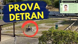 Prova de moto DETRAN CaruaruPE 1 [upl. by Eelrehpotsirhc]