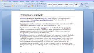 Syntagmatic and Paradigmatic Analysis in Urdu [upl. by Eberhart]