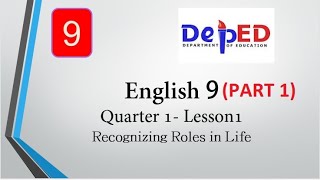 Module 1 in English 9 A Journey Through Anglo American LIterature  PART 1 [upl. by Nate]